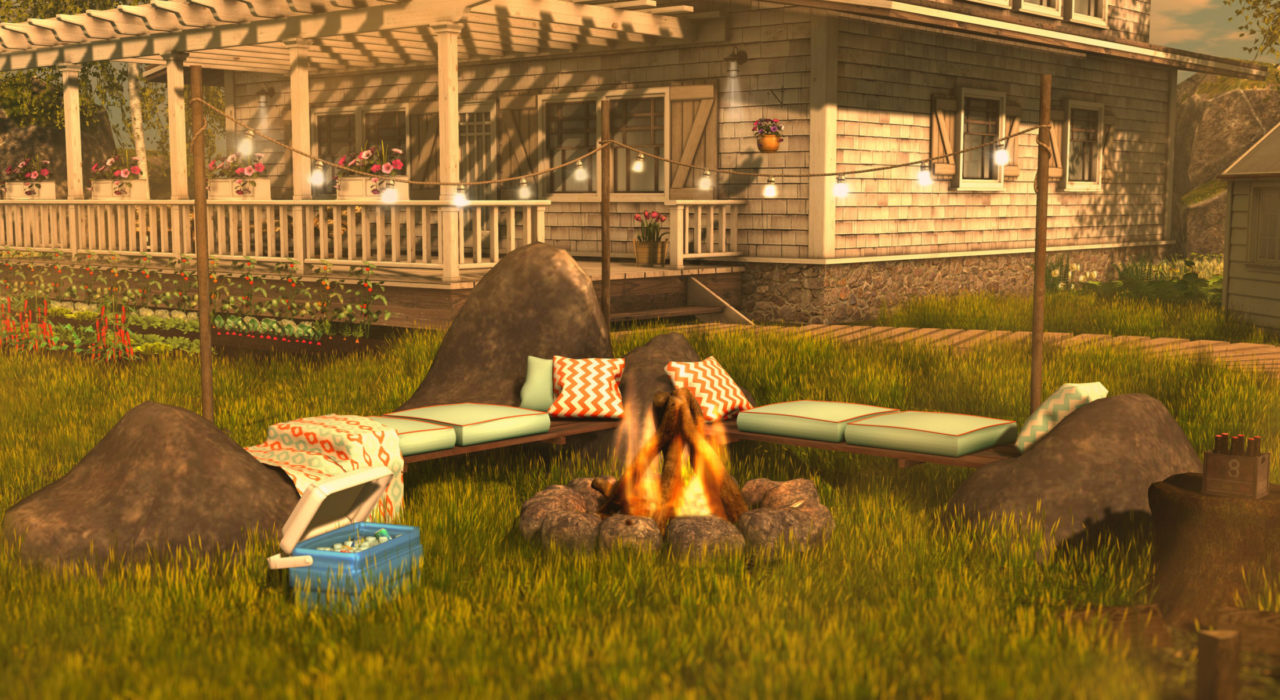 Goose - Campfire corner